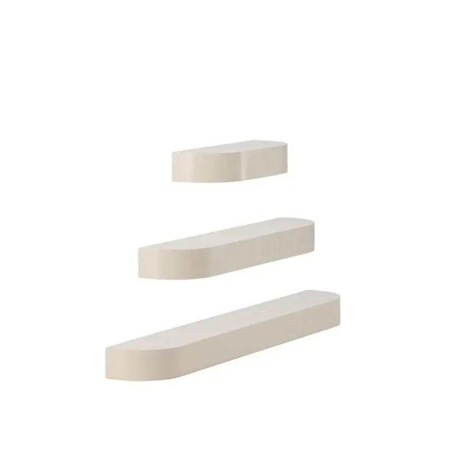 Svea - Rocco wanplanken - set van 3 - beige