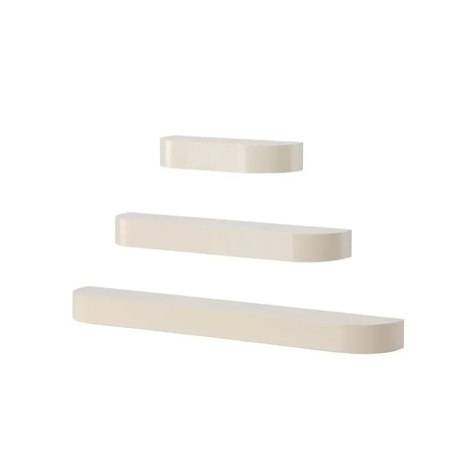 Svea - Rocco wanplanken - set van 3 - beige