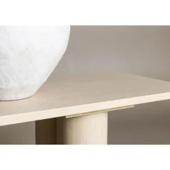 Svea - Rova eetkamerbank - 180 cm - whitewash