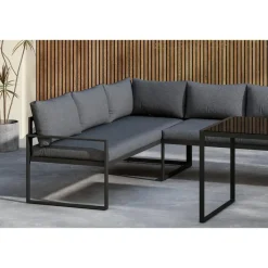 Svea - Sasha hoekbankset - zwart