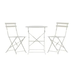 Svea - Serkan inklapbare bistro set - beige