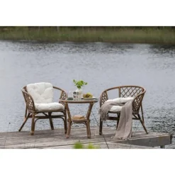 Svea - Tarek café set - naturel - rattan