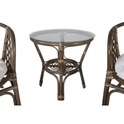 Svea - Tarek café set - naturel - rattan