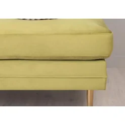 Svea - Tess hocker - velvet - groen