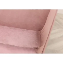 Svea - Tess hocker - velvet - roze