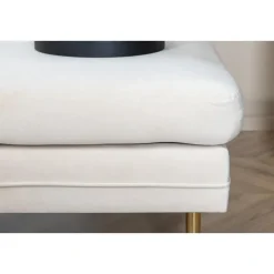 Svea - Tess hocker - velvet - beige