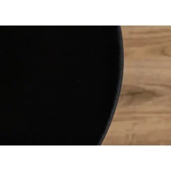 Svea - Zane hocker - velvet - zwart