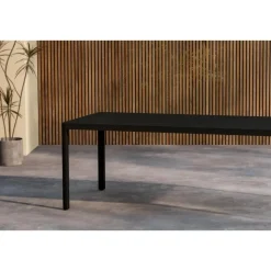 Svea - Zoe eettafel - 200 x 90 x 72 cm - zwart