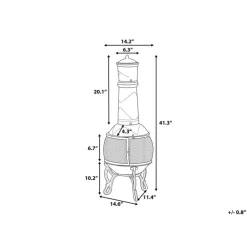 TACORA - Vuurkorf - Messing - Staal