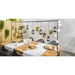 Tafelklem Ton - zwart - verstelbaar tot 290 cm