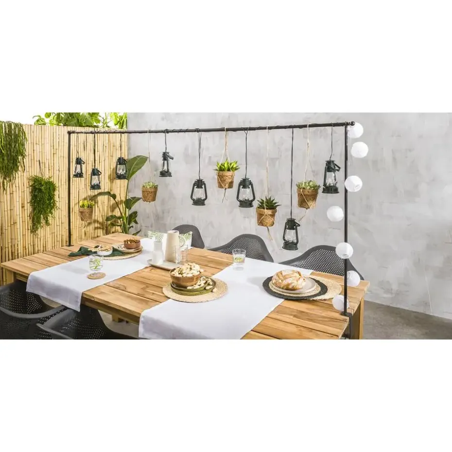 Tafelklem Ton - zwart - verstelbaar tot 290 cm