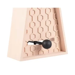 Tafelklok Pendulum - Roze - 25x14x25cm