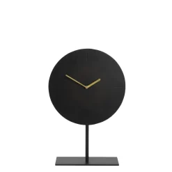 Tafelklok Waiwo - Mat Zwart - Ø30x45 cm