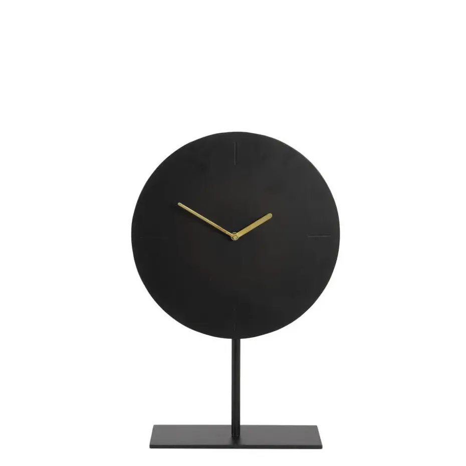 Tafelklok Waiwo - Mat Zwart - Ø30x45 cm