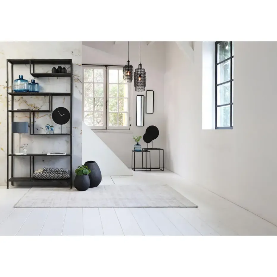 Tafelklok Waiwo - Mat Zwart - Ø30x45 cm