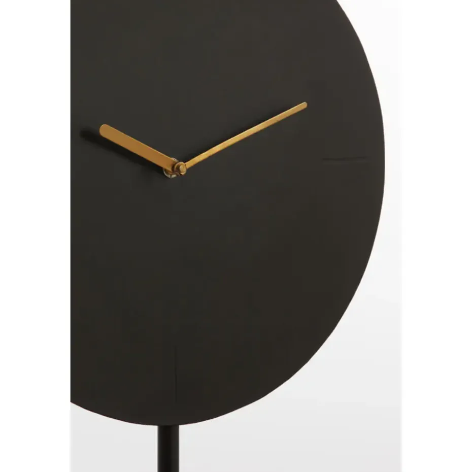 Tafelklok Waiwo - Mat Zwart - Ø30x45 cm