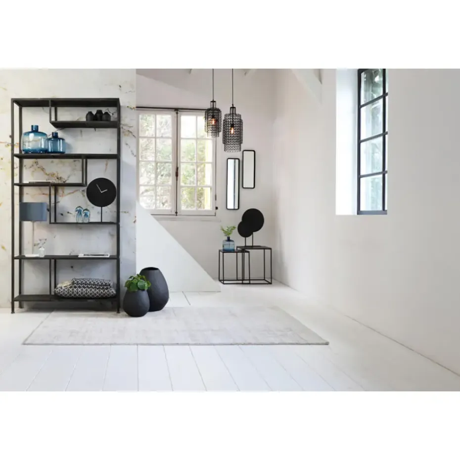 Tafelklok Waiwo - Mat Zwart - Ø30x45 cm