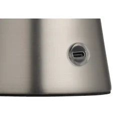 Tafellamp Eljereau - zilver - Ø14 x 20,5 cm