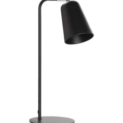 Tafellamp Mels zwart metaal 47,5xØ16 cm