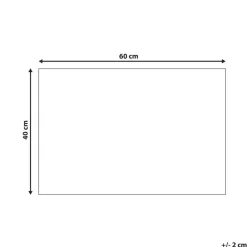 TARLAC - Deurmat - Natuurlijk - 40 x 60 cm - Kokos