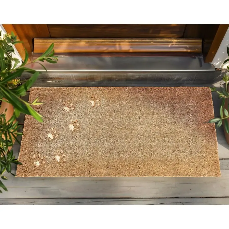 TARLAC - Deurmat - Natuurlijk - 55 x 120 cm - Kokos