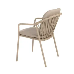 Taste by 4 Seasons Manitoba stapelbare tuinstoel - latte