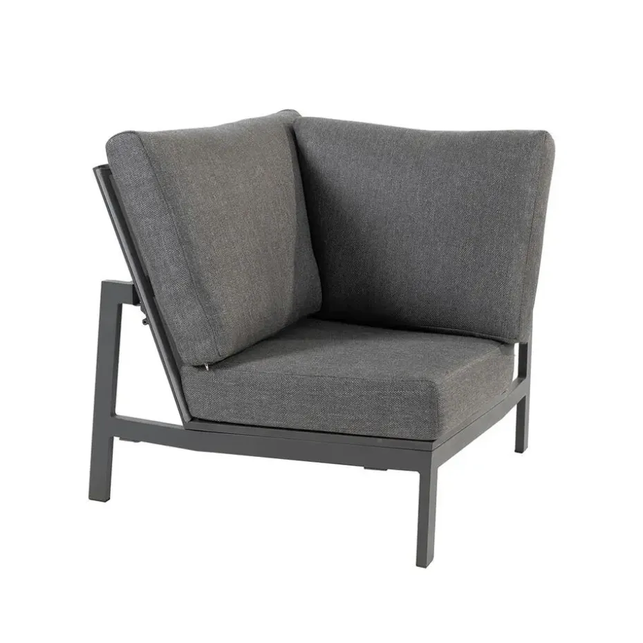 Taste by 4 Seasons Ravenna hoekelement - donker grijs