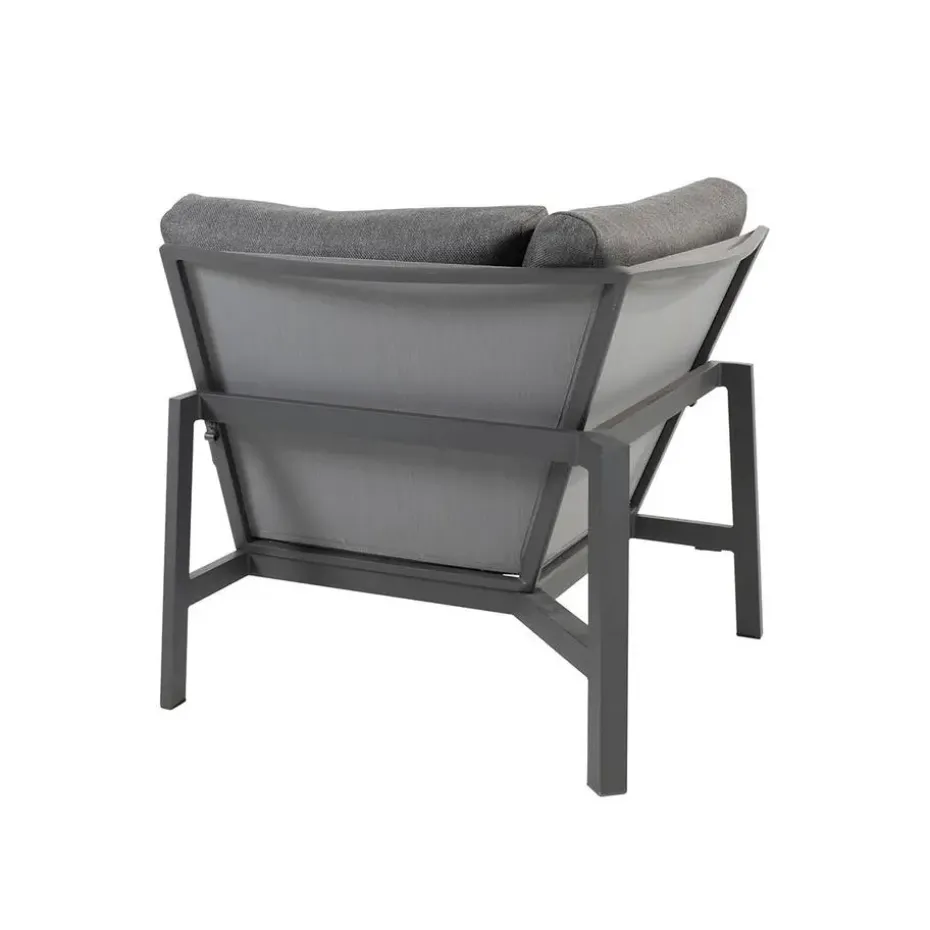 Taste by 4 Seasons Ravenna hoekelement - donker grijs