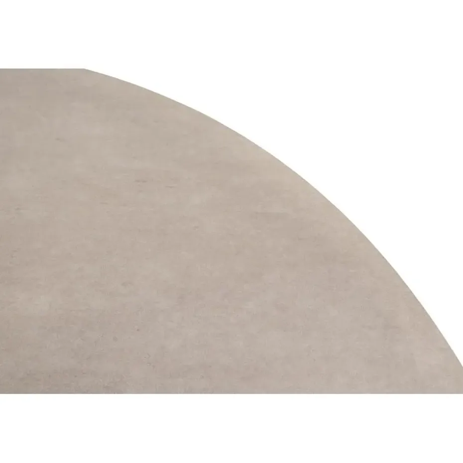 Taste Donato low dining tuintafel Ø160 cm. - Latte