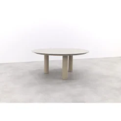 Taste Donato low dining tuintafel Ø160 cm. - Latte