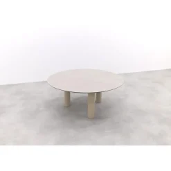 Taste Donato low dining tuintafel Ø160 cm. - Latte