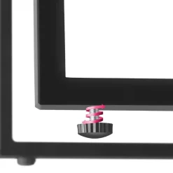 tectake - balkonset Granada - wicker - zwart