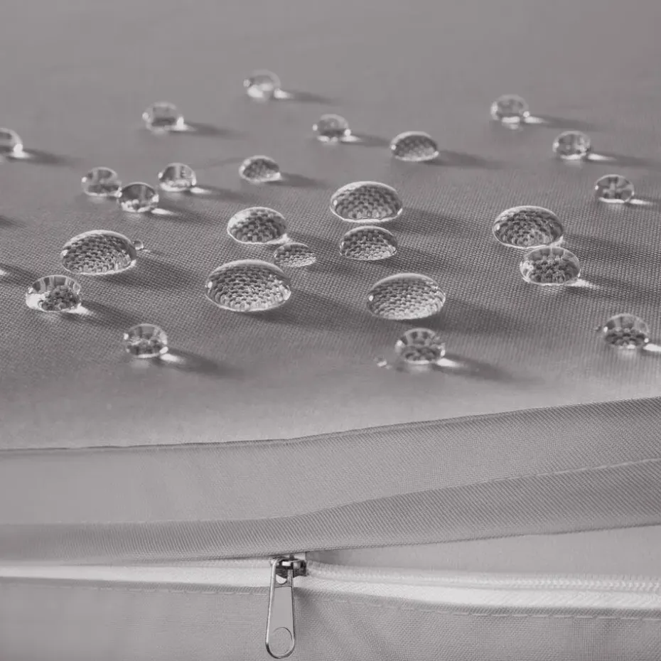 tectake - loungeset - wicker - zwart grijs