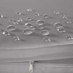 tectake - tuinset 8 stoelen en tafel - wicker - grijs