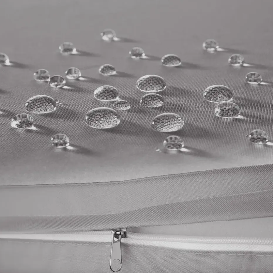 tectake - tuinset 8 stoelen en tafel - wicker - zwart / grijs