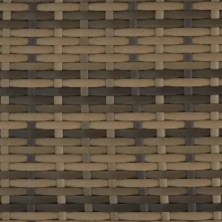 tectake - tuinset Bilbao - wicker met beschermhoes - natuurkleur