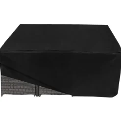 tectake - tuinset New York - wicker - grijs