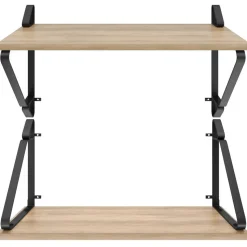 tectake 2 wandplanken Irvine, Industrieel Licht Hout, Eiken Sonoma