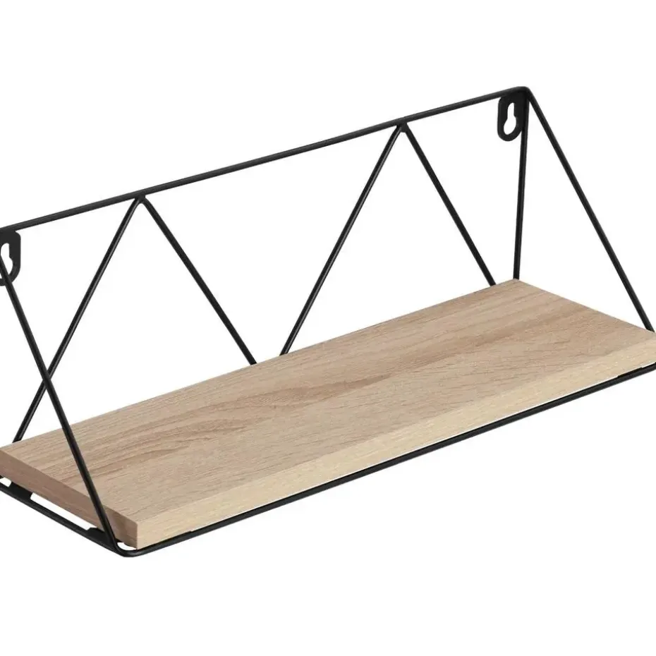 tectake 2 wandplanken Rockport, Industrieel Licht Hout, Eiken Sonoma