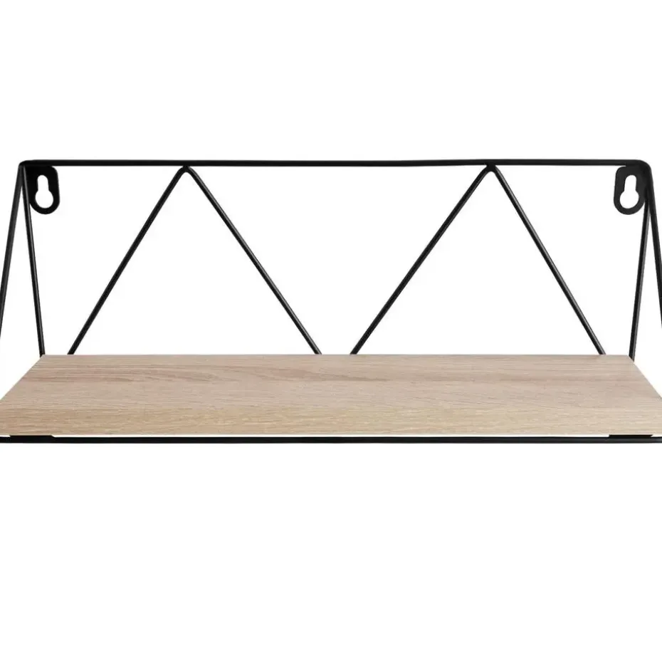 tectake 2 wandplanken Rockport, Industrieel Licht Hout, Eiken Sonoma