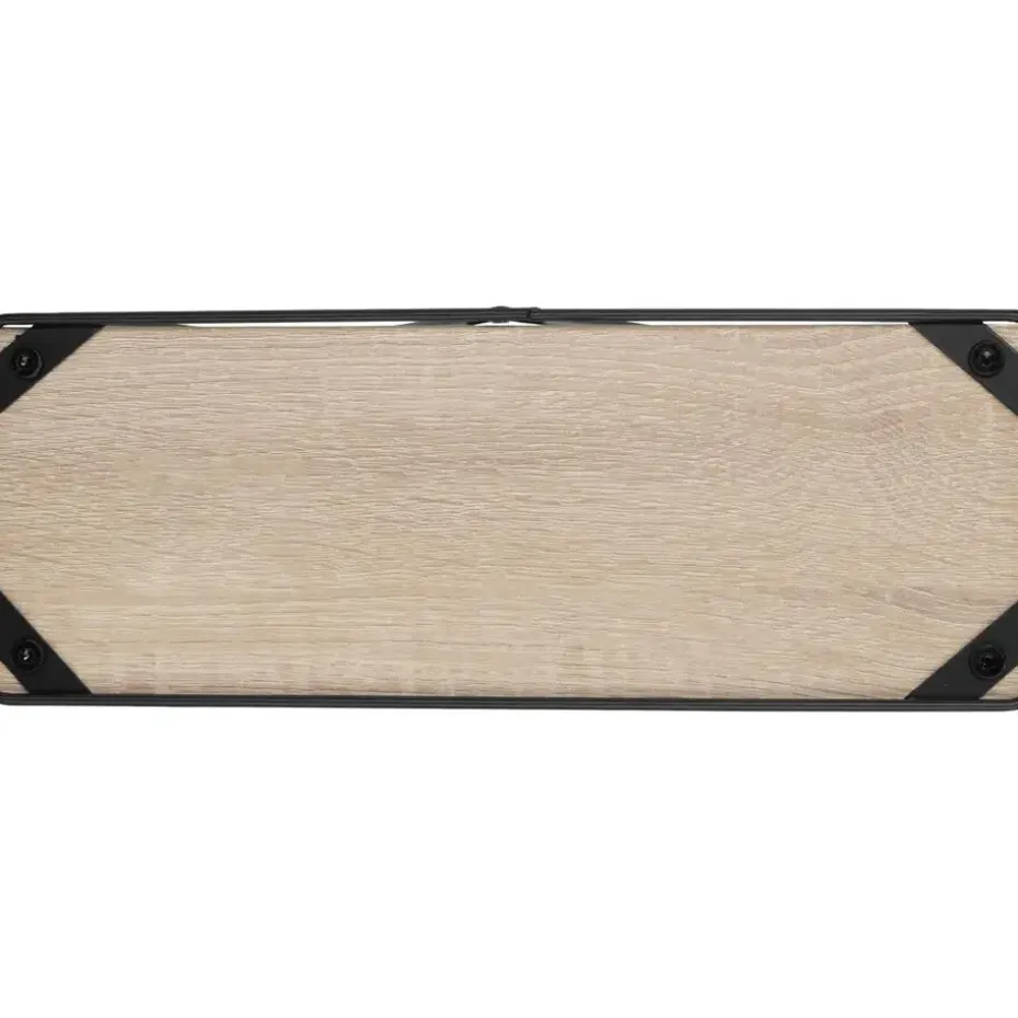 tectake 2 wandplanken Rockport, Industrieel Licht Hout, Eiken Sonoma