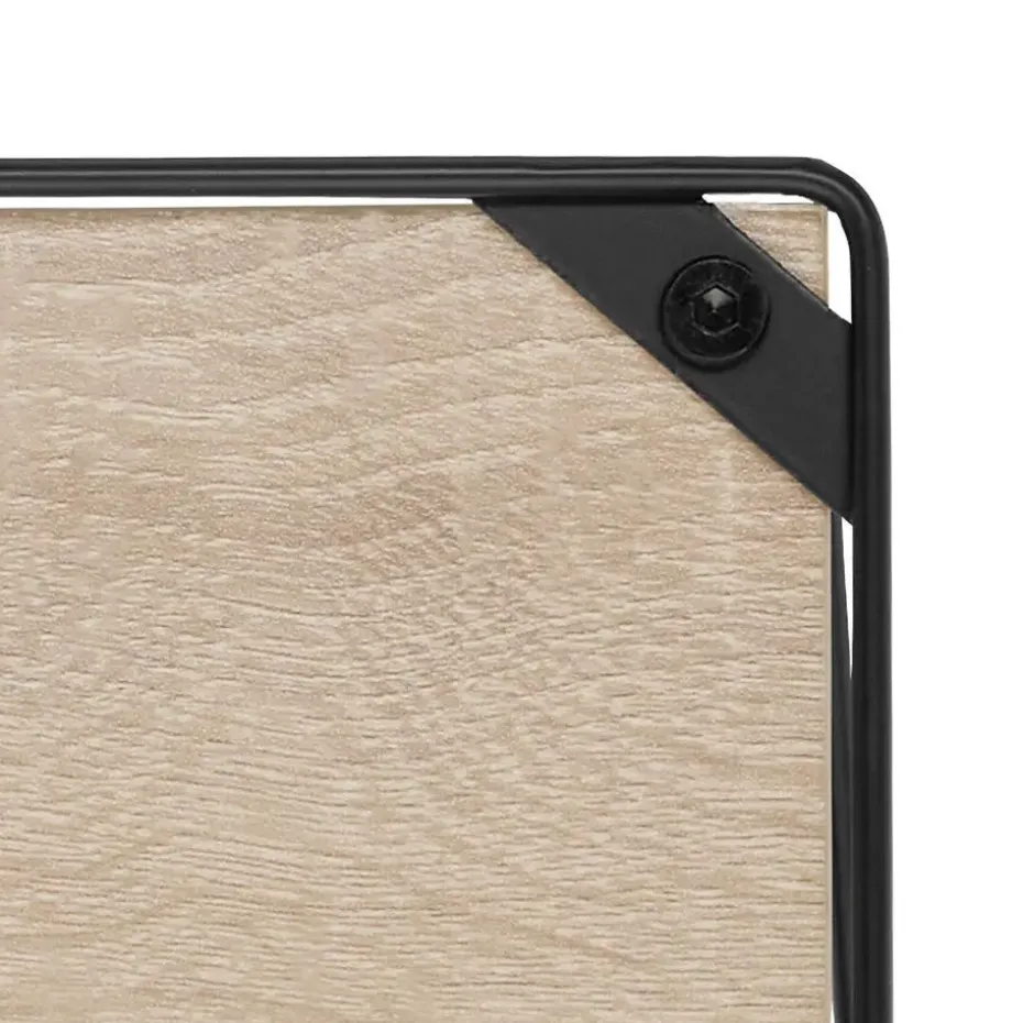 tectake 2 wandplanken Rockport, Industrieel Licht Hout, Eiken Sonoma