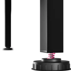 tectake 2 Zitbanken Fairfield, Industrieel Hout Donker, Rustiek