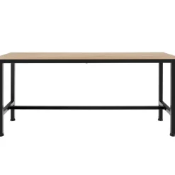 tectake 2 Zitbanken Fairfield, Industrieel Licht Hout, Eiken Sonoma