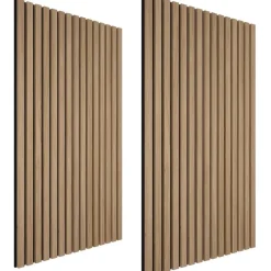 tectake Akoestische panelen Sonic Wall houtlook, Eiken