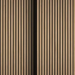 tectake Akoestische panelen Sonic Wall houtlook, Eiken
