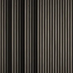 tectake Akoestische panelen Sonic Wall houtlook, Eiken Grijs