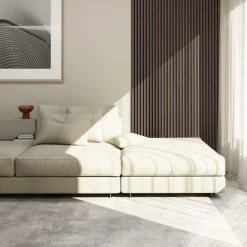 tectake Akoestische panelen Sonic Wall houtlook, Eiken Grijs