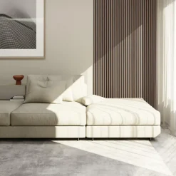 tectake Akoestische panelen Sonic Wall houtlook, Donker Eiken