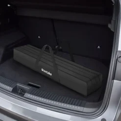 tectake Aluminium campingtafel Tina opvrouwbaar in hoogte verstelbaar , Zilver